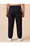 Boys Black Pull-On Twill Trousers - 3