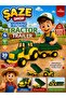 Toy Tractor with Trailer 39 cm Large Size Movable Agricultural Vehicle Children's Toy for Ages 3+ - 3