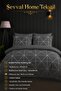 Double Elastic Sheet Duvet Cover Set |   Cotton | - 2