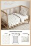 Park Bedding 100% Cotton Cute Fill Patterned 3 Piece Baby Duvet Cover Set (80X110)