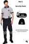 Men's Special Security Pants - Orig. 3% Lycra Imported Fabric - Reflective - Men's Safety Pants