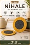 2 Pieces of Wooden Bamboo Round Trivets, Wooden Coasters for Hot Pots under Teapots