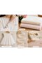 14 Meters, Heart Patterned, 2 cm Wide, Cotton Raw Natural Color, Guipure, Ribbon, Edge, Strip - 3
