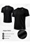 3-Pack Sporty Quick-Drying Breathable Athletic Technical T-Shirt with Reflective Detail - 2