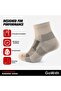 2-Pack Seamless Men's and Women's Athletic Running Walking Exercise Activity Sports Socks with Towel Bottom 3594 - 3