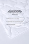 Single Duvet / 1 Duvet + 1 Pillow as a Gift / Premium 4-Season Comfortable Sleeping Set - 3