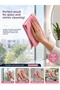 5-Pack Microfiber Multi-Purpose Cleaning Cloth 40X40 cm Ultra Absorbent Kitchen Bathroom Glass Dusting Cloth - 8