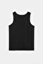 Black U Collar Combed Cotton 5'Li %100 Cotton Underwear Undershirt Tmnss26Al00005 - 4