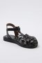 Black Women's Sandals Takss26Sd00023 - 3