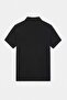 Black Regular/Normal Cut Textured Polo Neck T-Shirt Tmnss26Po00048 - 6