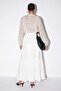 White Long Lace Lined Skirt Tdrss26Et00065 - 3