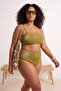 Khaki Embroidered Chlorine & Water Resistant Long-Lasting Lycra ®   Xtra Life Bikini Set Tbbss26Cb00009 - 3
