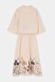 Cream Embroidered Jacket Skirt Set Tdrss26Au00096 - 7