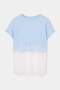 Blue Lace Detailed Oversize Viscose T-Shirt Tdrss26Ts00053 - 4