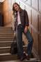 Antrasit %100 Pamuk Normal Bel Bilek Boy Wide Leg Jeans TWOAW27JE00088 - 3