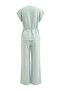 Mint Beli Drawstring Blouse Elastic Waist Comfortable Fit Pants Two-Piece Set Tdrss26Au00074 - 9