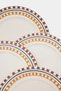 Set of 4 Retro Design Cake Plates Tphaw27Tbk00026 - 4