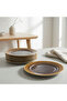 Güral 6 Pieces 20 cm Cake Plate Reactive Saura 137