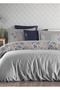 Hazan Embroidered Duvet Cover Set - Gray