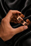 Men's Copper Bracelet - Armor Protection Prayer Copper Men's Bracelet Metal Box Zeolite Sand - 6