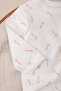 Jumpsuit Newborn Baby Patterned 100% Cotton Jumpsuit with Hat - 3