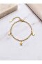Steel Heart Star Butterfly Chain Bracelet