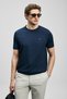 111020321 Bran Modern Graphic T-Shirt T-Shirt Men's T-Shirt Dark Blue - 2