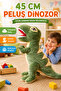 45 cm Plush Dinosaur Toy – Adorable Soft Dinosaur Sleeping and Playmate