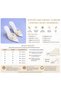 Women's Gold Stone Heeled Pointed Toe Daily Slippers Black - 3