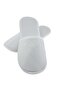 10 Pairs of Environmental Ribbed Mouth Ribbed Thick Sole White Interlining Hotel Slippers Disposable Disposable