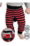 Firefighter Baby Boy Knitted Striped Tights-Pants