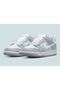 حذاء رياضي نسائي من طراز Dunk Low بلونين رمادي (GS) - 5