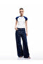 Printed Color-Blocking Slim Fit Short Sleeve T-Shirt - 2