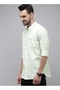 Men's Green Slim Checks Button-Down Casual Shirt for Every Occasion - 4