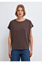 Soft-Premium Brown (Tencel) ™ ) Liyosel Blended T-Shirt Loose Fit / Relaxed Comfortable Cut 167245-87537 - 3