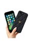 Apple iPhone 6S Plus Compatible Case Camellia Leather Case Black - 3