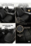 Suzuki Vitara Breathable & Sweat-Resistant Auto Seat Cushion Set - Seat Protection Cover Black (Front & Rear 7-Piece Set)