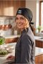 Best Chef Logo Printed Black Chef Bonnet |   Special Design Cook and Chef Cap