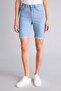 Folded Leg - Regular Waist Jean Bermuda Shorts A1958ax23sm - 3