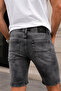 Men's Slim Fit Jean Shorts Lycra Slim Fit Denim Shorts C342- Makedon - 6