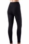 Women's High Waist Stretch Fabric Transparent Tulle Detailed Leggings (%96 Cotton - %4 Elastane) - 5