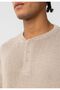 Basic Oversize Button Collar T-Shirt - 6