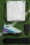 Rekor Sport Astroturf Football Shoe Set with Unisex Socks, Shin Guard, Training Bag, 4-Piece Advantage S-Green - 8