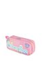 . Minimal Logo Printed Double Compartment Girl's Pen Holder - 2