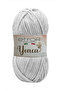 Yonca Baby Velvet Knitting Yarn Light Gray 100% Polyester 100g 120m (70905)