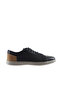 Navy Blue Messi Leather Men's Casual Shoes 07m9983 - 2