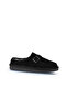 Black Suede Women's Flat Slippers 05Wt104 - 2