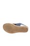 Blue Dark Alf Suede Women's Wedge Heeled Sandals 01Wa4705 - 5