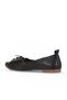 Black Leather Women's Loafer 01Wr3114 - 4