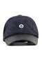 Blue Leather-Suede-1 Men's Hat - 2